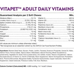 NaturVet VitaPet Adult Plus Omegas Soft Chews Multivitamin For Cats -Trixie || Catit || Nature's Miracle Shop 99415 PT7. AC SS1800 V1698697412