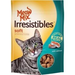 Meow Mix Irresistibles Soft Salmon Cat Treats